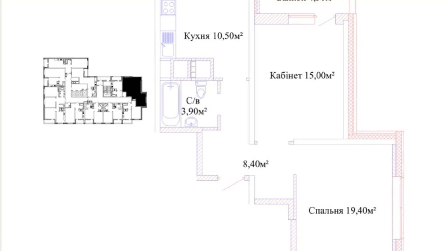 Продається 2-кімнатна квартира 60 кв. м у Одесі, вул. Варненська, 29А - фото 2
