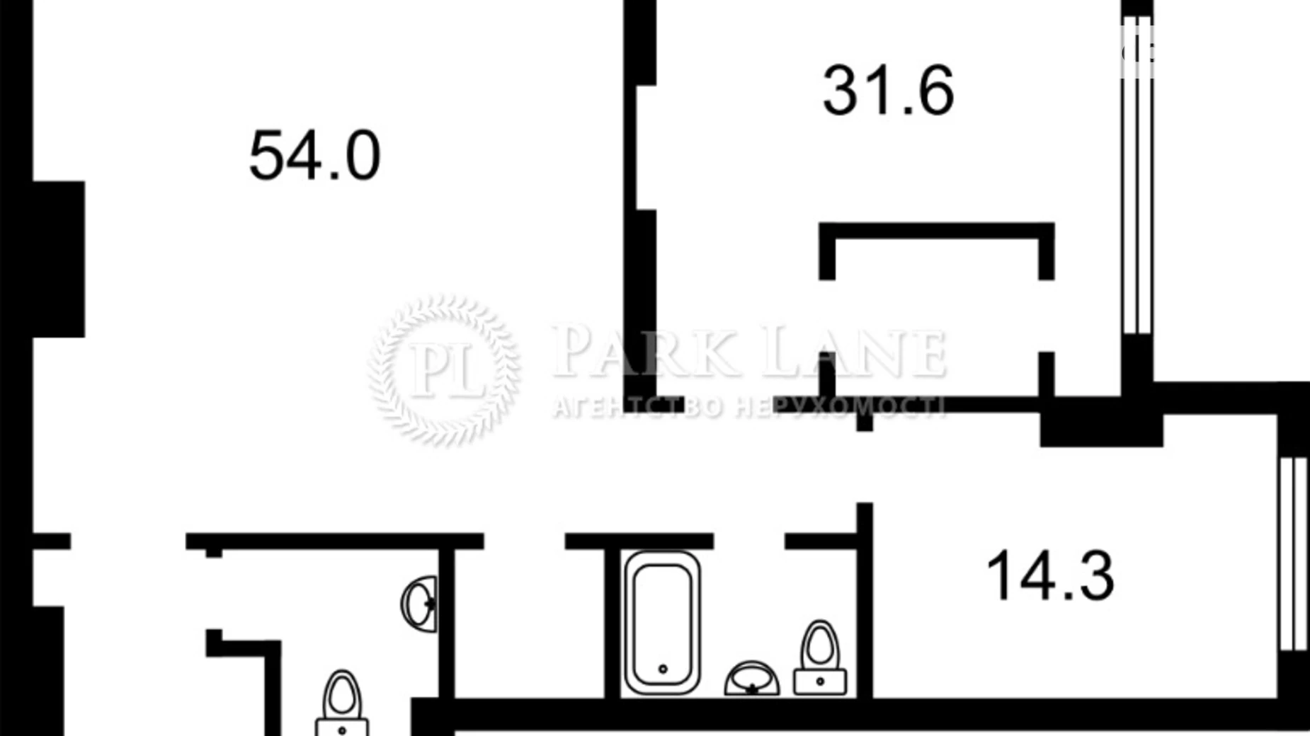 Продается 3-комнатная квартира 132 кв. м в Киеве, ул. Предславинская, 20