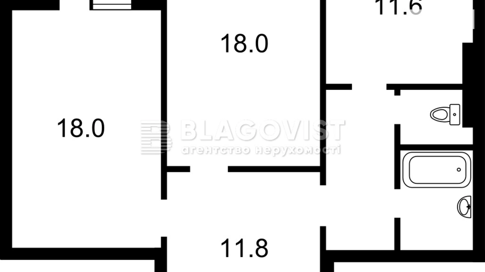 Продается 2-комнатная квартира 76 кв. м в Киеве, пер. Моторный, 11