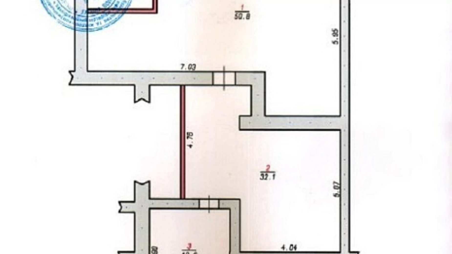 Продается помещения свободного назначения 95.5 кв. м в 10-этажном здании, цена: 16300 $ - фото 3