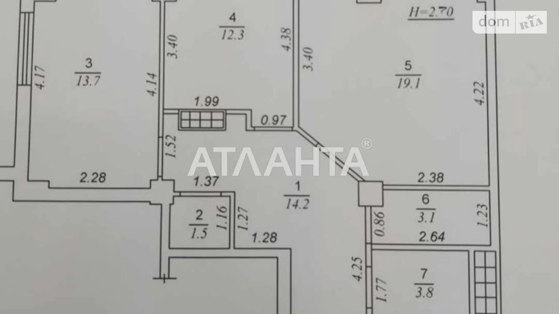 Продается 2-комнатная квартира 75 кв. м в Одессе, ул. Владислава Бувалкина(Генерала Бочарова), 44А