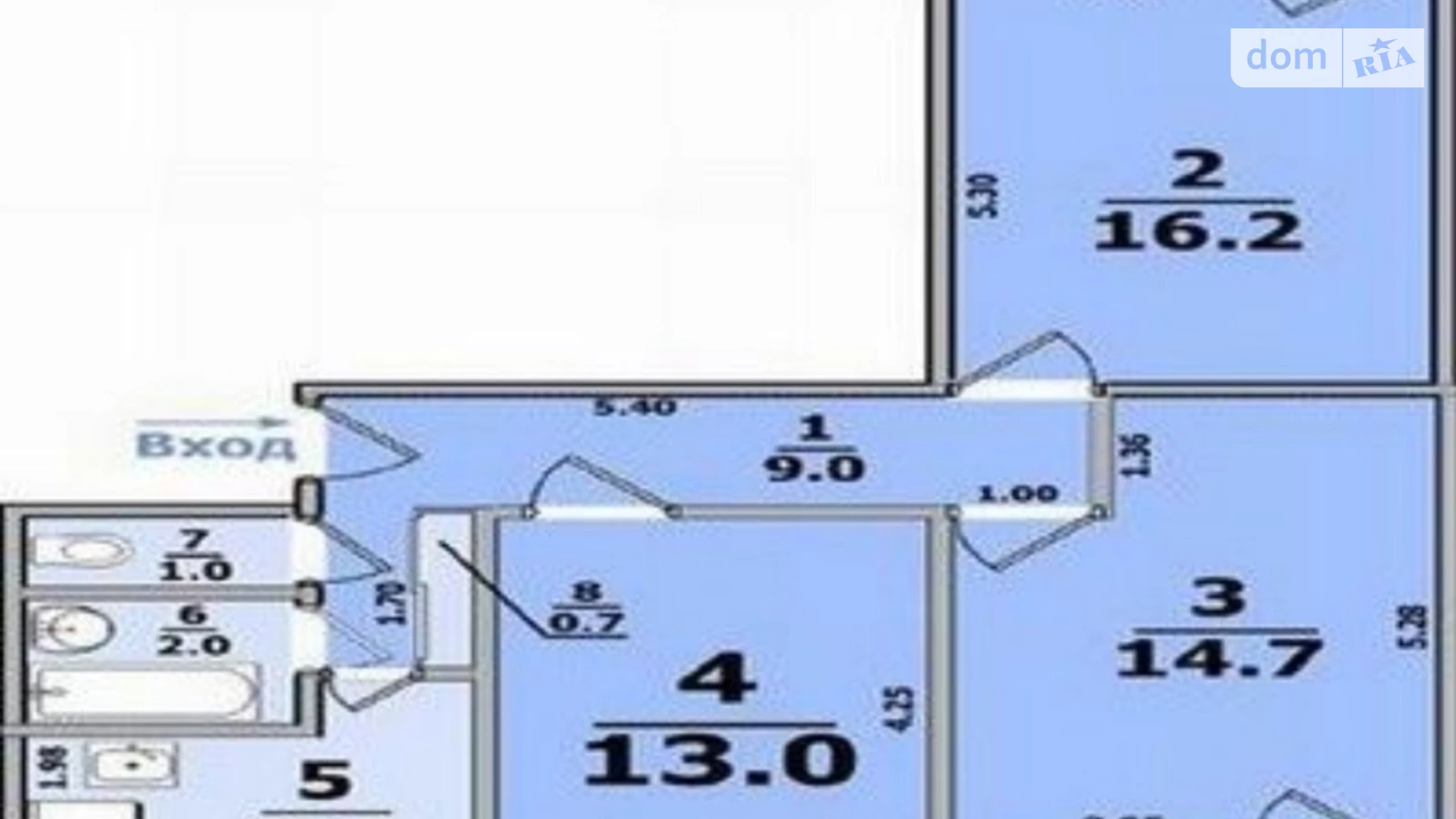 Продается 3-комнатная квартира 64 кв. м в Харькове, Салтовское шоссе, 147