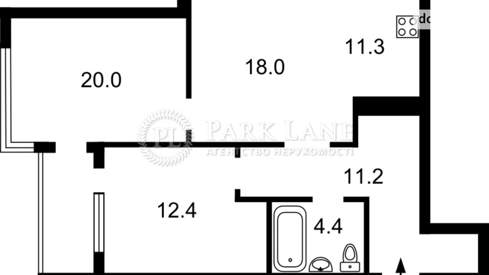 Продається 3-кімнатна квартира 60 кв. м у Києві, вул. Зарічна, 3 - фото 2