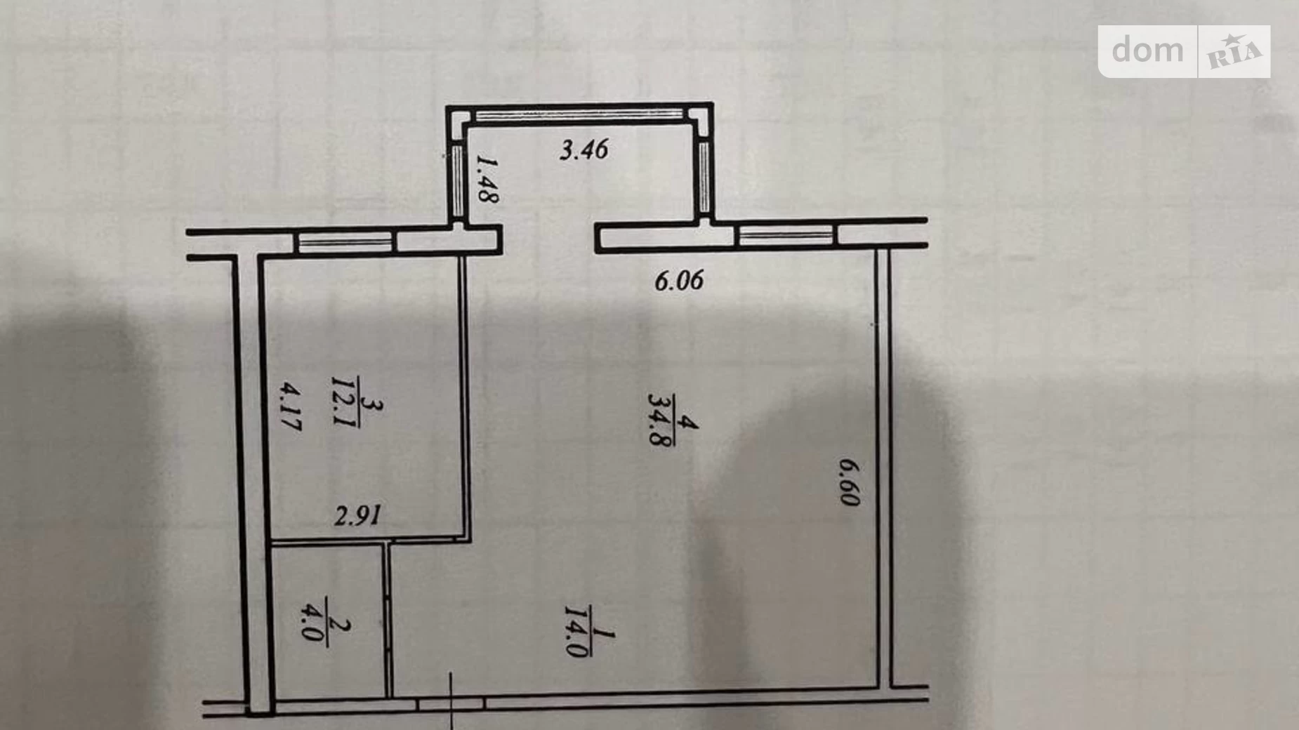 Продается 2-комнатная квартира 65 кв. м в Днепре, Запорожское шоссе, 28П