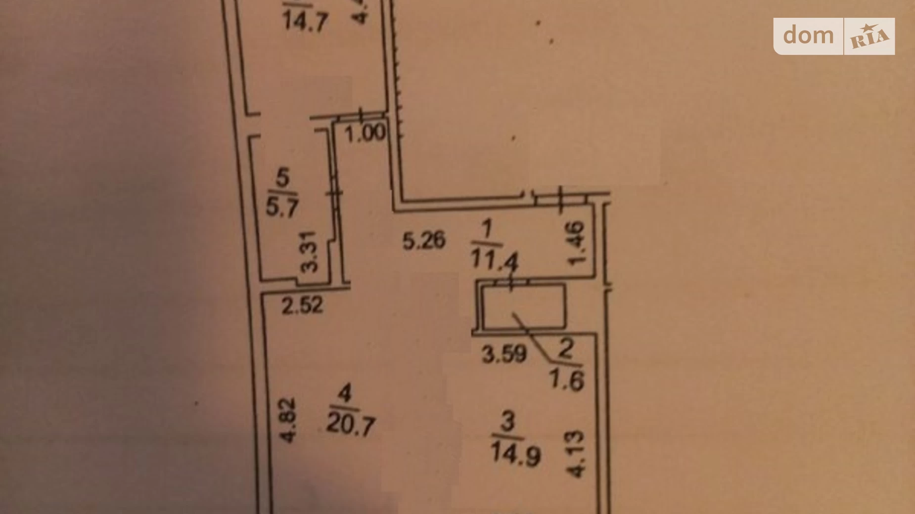 Продається 2-кімнатна квартира 69 кв. м у Києві, вул. Золотоустівська, 50