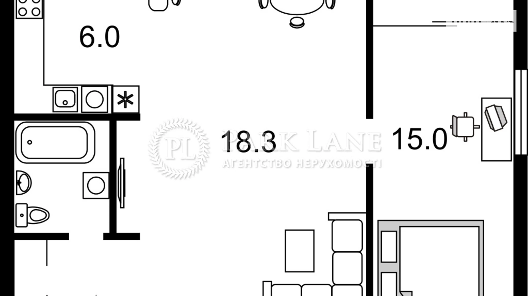 Продається 2-кімнатна квартира 46 кв. м у Києві, пров. Кості Гордієнка(Чекістів), 8