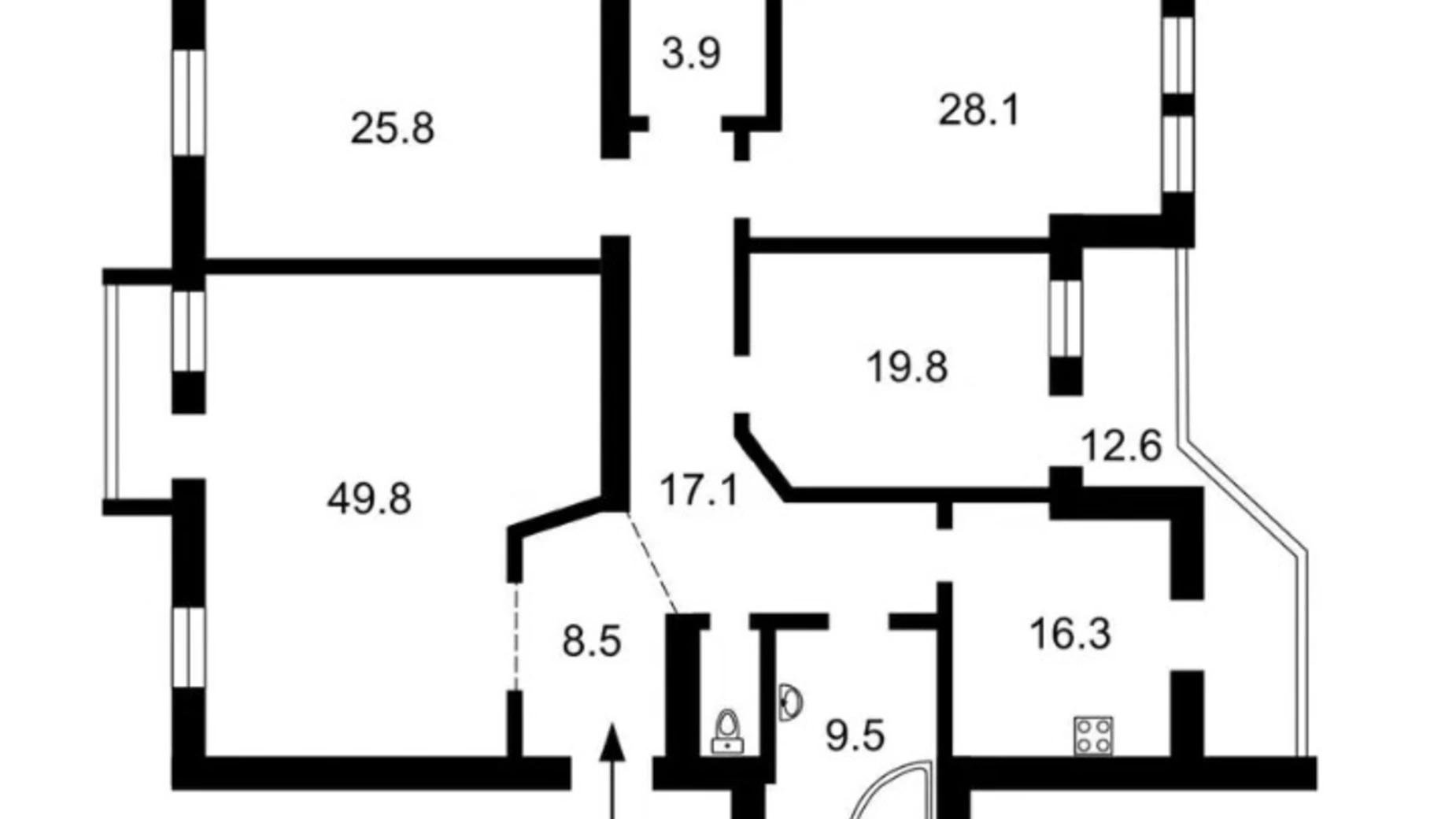 Продается 5-комнатная квартира 201 кв. м в Киеве, пер. Ивана Козловского, 5 - фото 2