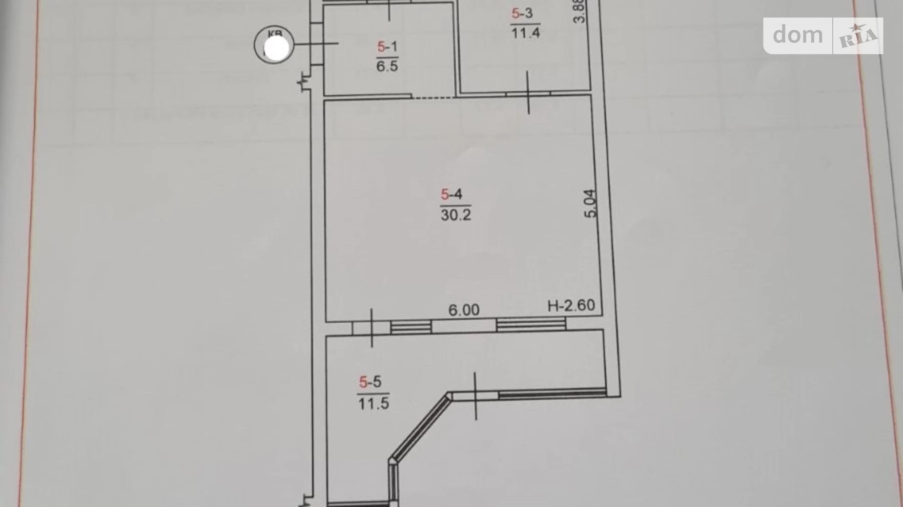 Продається 2-кімнатна квартира 64 кв. м у Білій Церкві, вул. Таращанська, 203