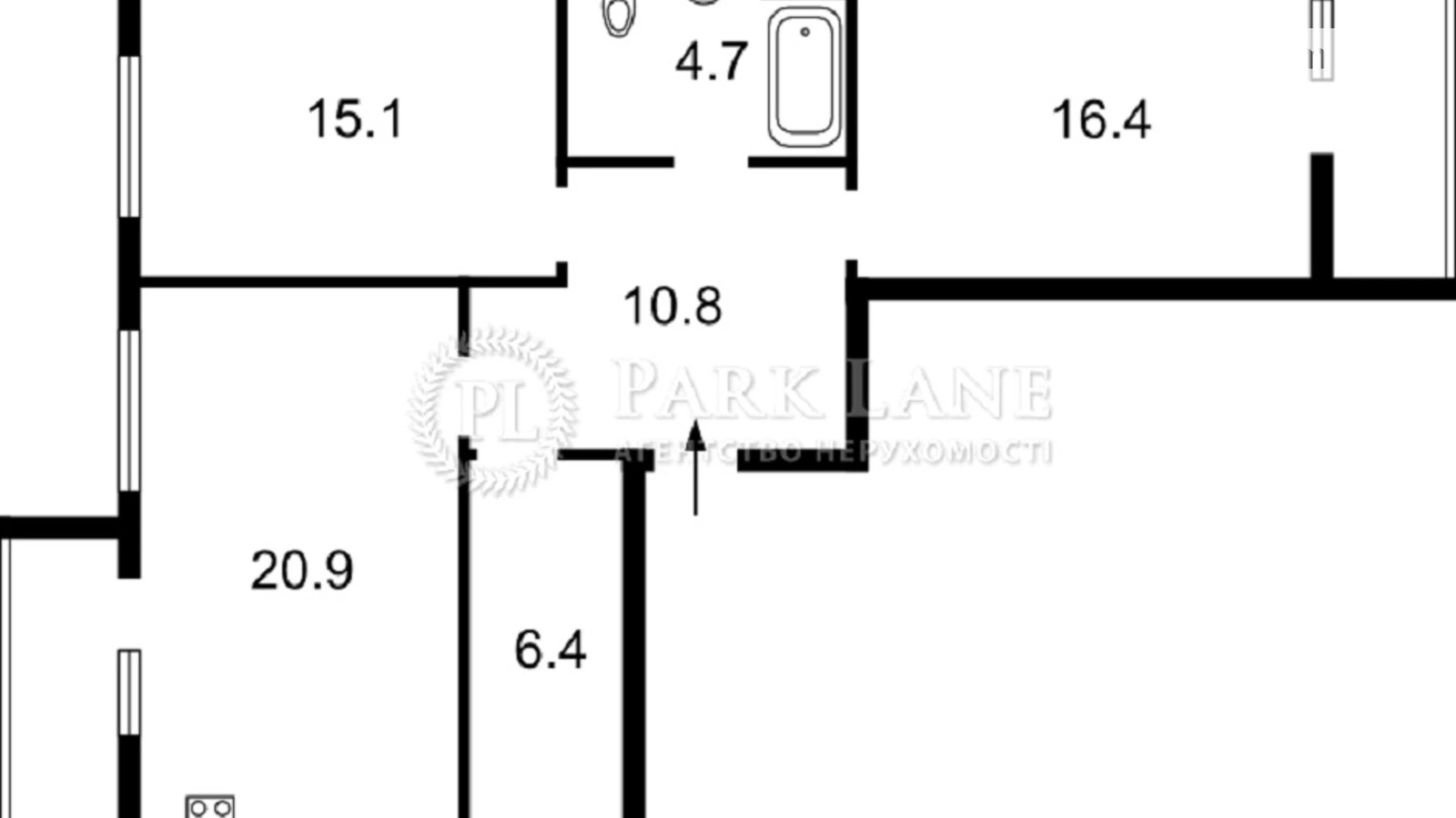 Продается 3-комнатная квартира 89 кв. м в Киеве, ул. Казимира Малевича, 89