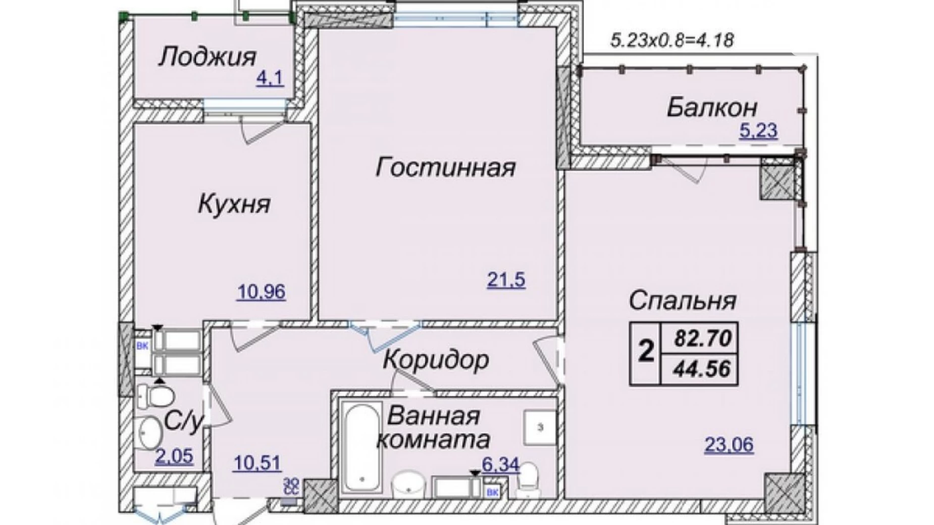Продается 3-комнатная квартира 82 кв. м в Киеве, ул. Андрея Верхогляда(Драгомирова), 17В