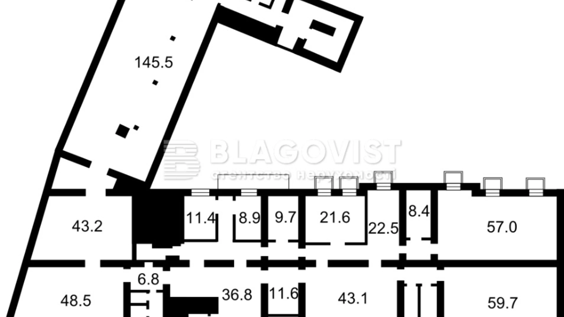 Продається 1-кімнатна квартира 686.4 кв. м у Києві, вул. Костянтинівська