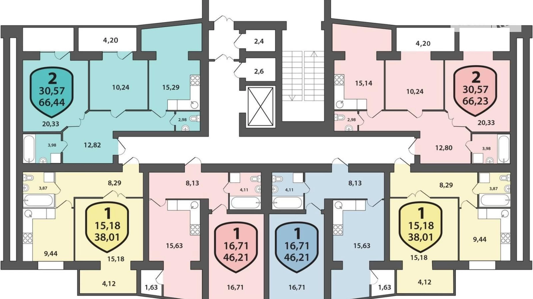 Продается 3-комнатная квартира 87 кв. м в Хмельницком, Старокостянтиновское шоссе - фото 2