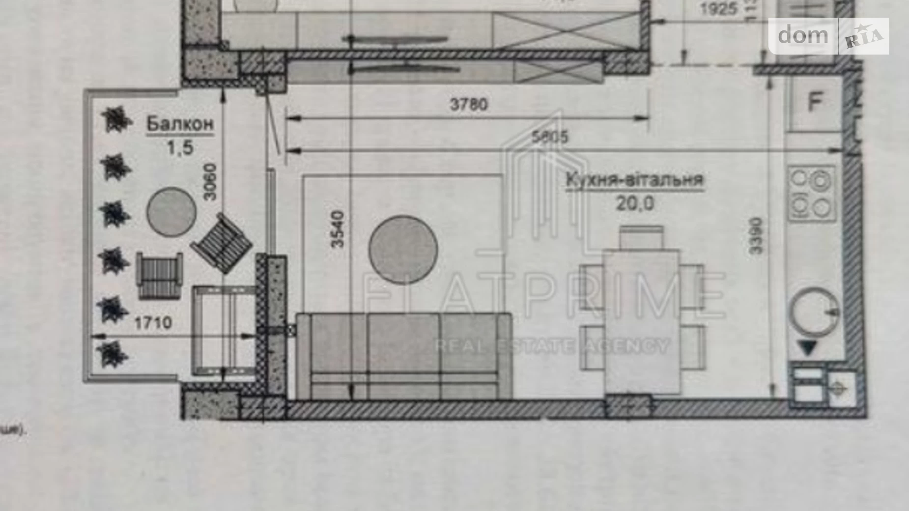 Продається 1-кімнатна квартира 46 кв. м у Києві, вул. Братів Шеметів, 9