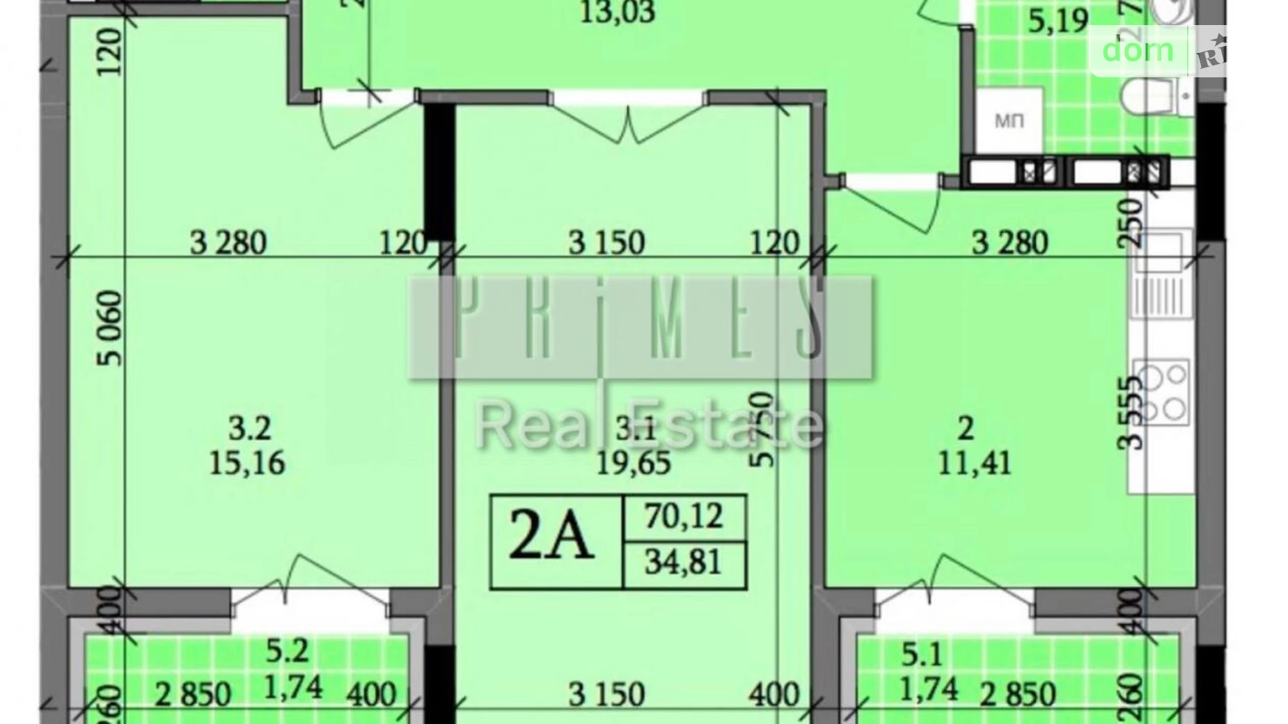 Продается 2-комнатная квартира 70 кв. м в Киеве, ул. Дегтярная