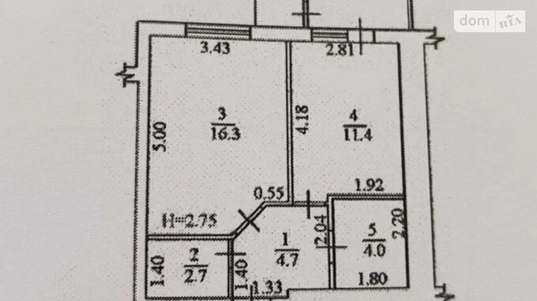 Продается 1-комнатная квартира 43 кв. м в Харькове, ул. Александра Зубарева