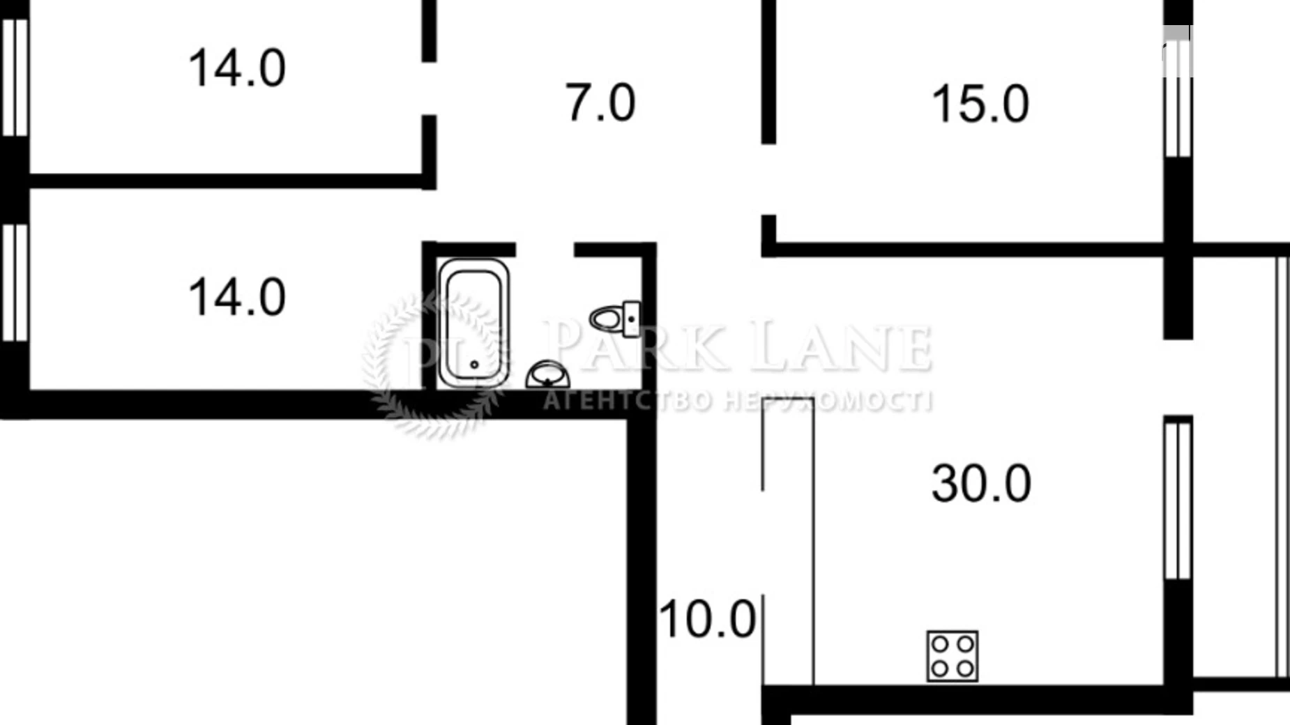 Продается 4-комнатная квартира 100.4 кв. м в Киеве, ул. Сечевых Стрельцов, 14 - фото 2