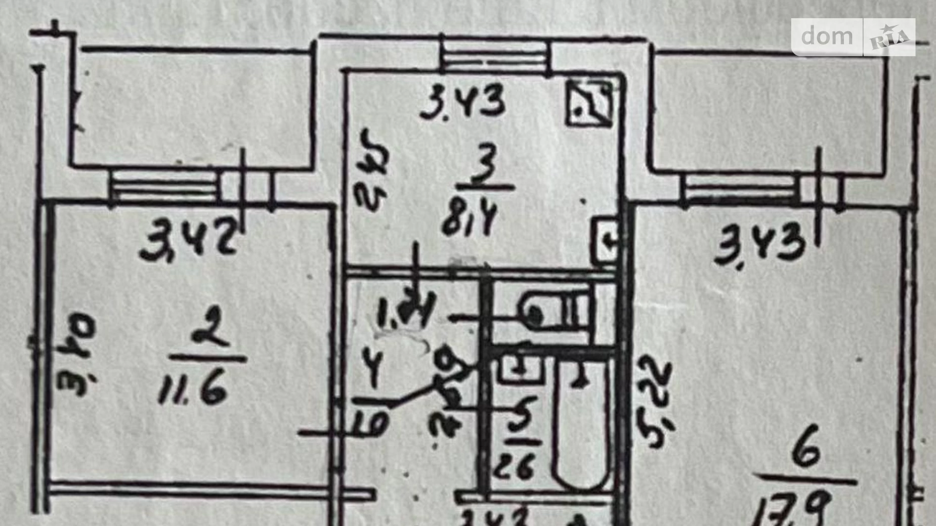 Продается 2-комнатная квартира 60 кв. м в Киеве, ул. Иорданская, 9 - фото 2