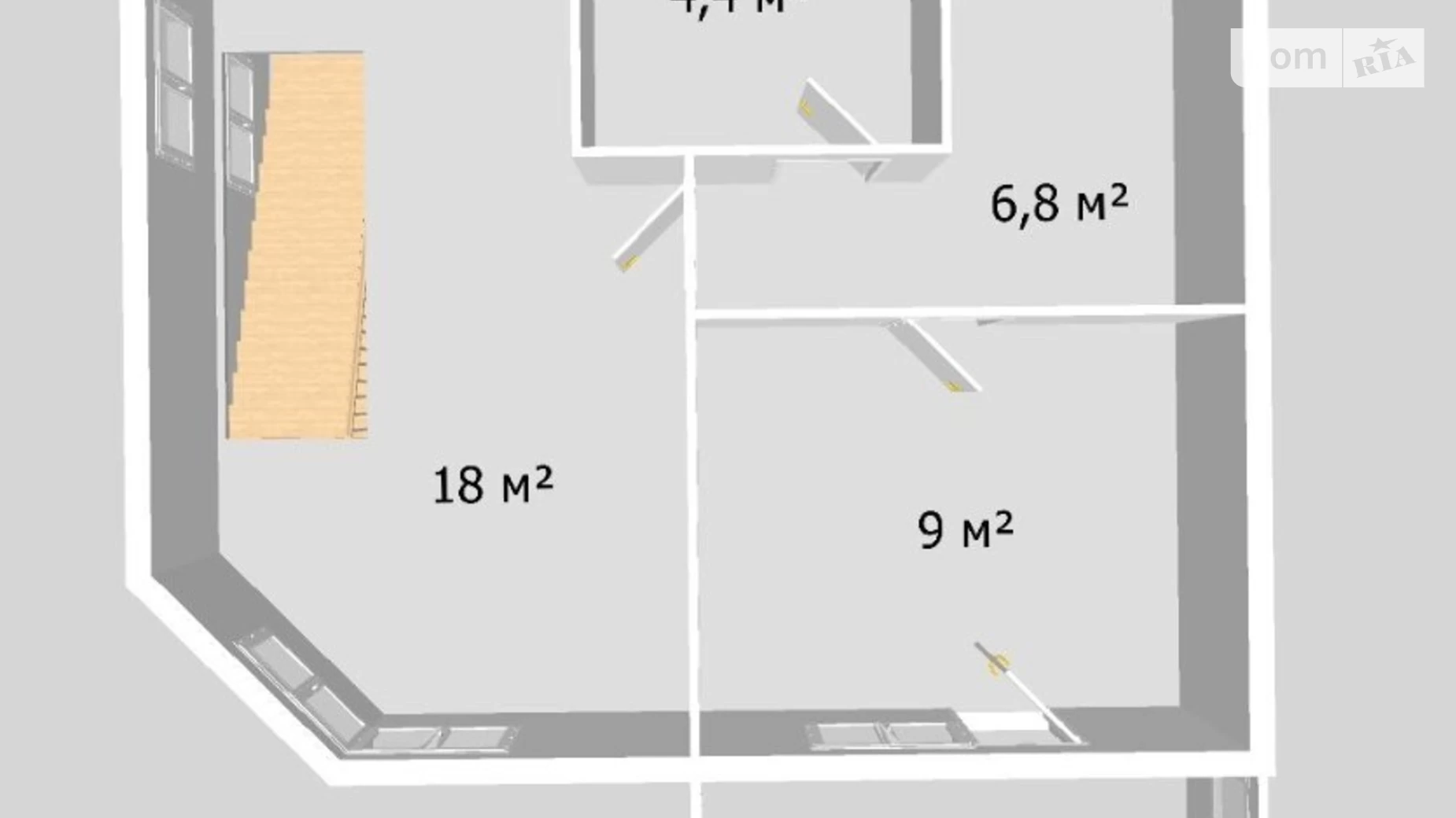 Продається 3-кімнатна квартира 80 кв. м у Вінниці, вул. Острозького - фото 3
