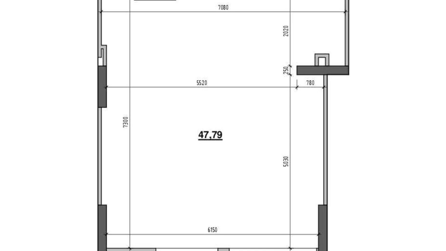 Продается офис 47.79 кв. м в бизнес-центре, цена: 79714 $ - фото 2