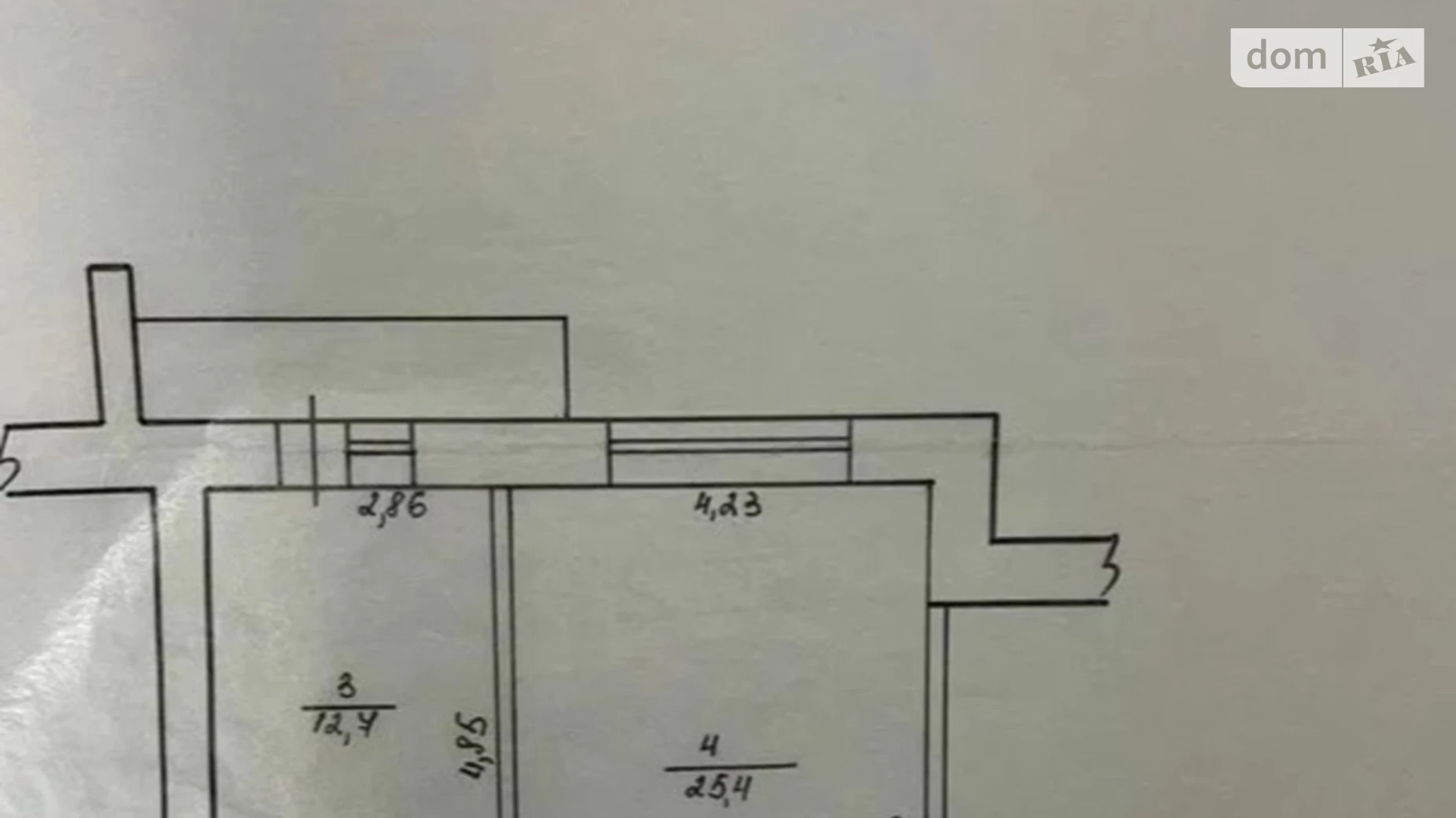 Продається 1-кімнатна квартира 49 кв. м у Харкові, просп. Перемоги, 66Д