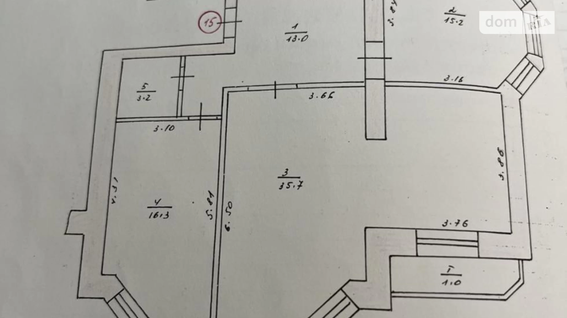 5-комнатная квартира 158 кв. м в Тернополе, ул. Вербицкого Михаила - фото 3