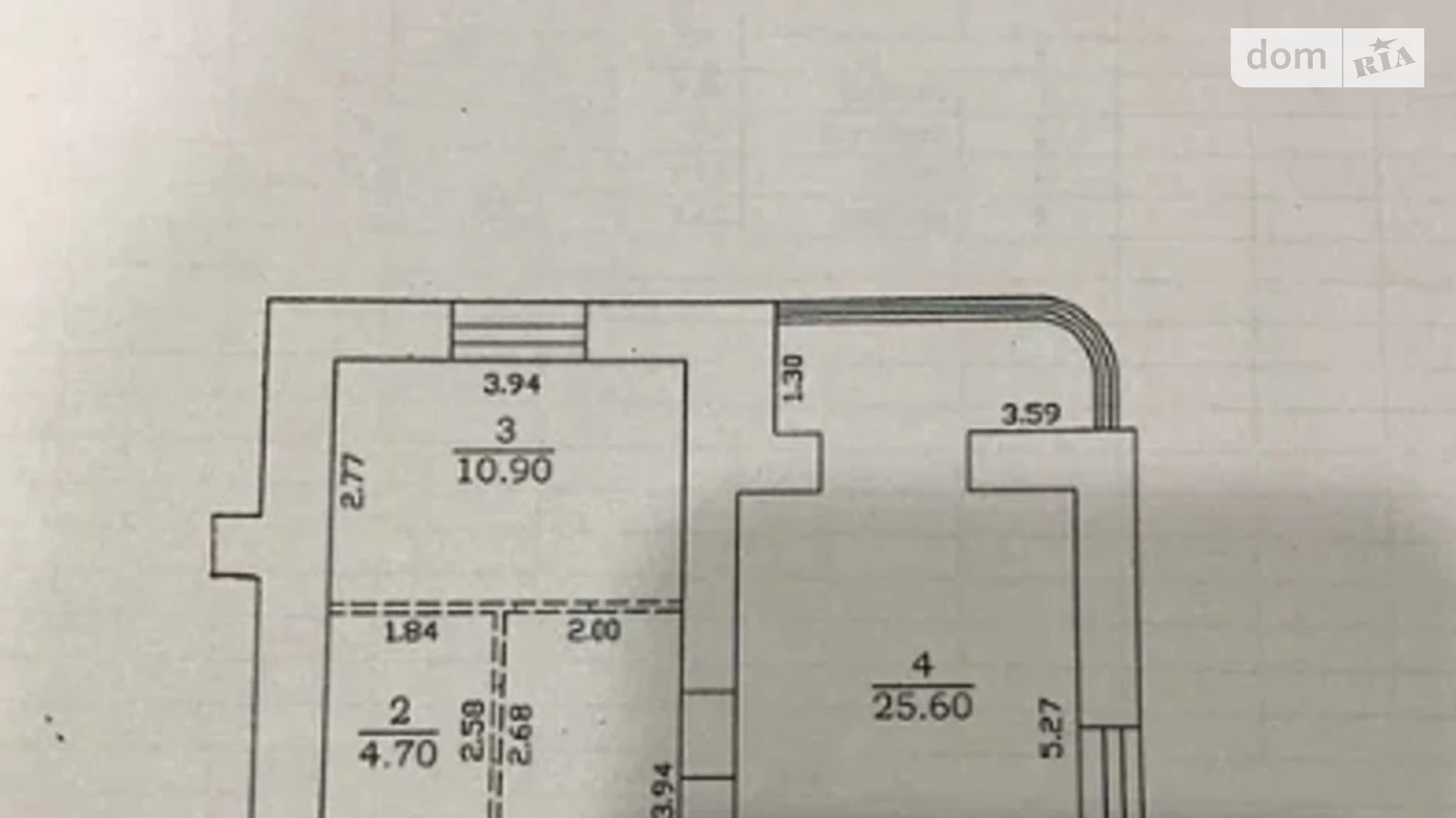 Продается 1-комнатная квартира 52 кв. м в Харькове, ул. Родниковая, 11А