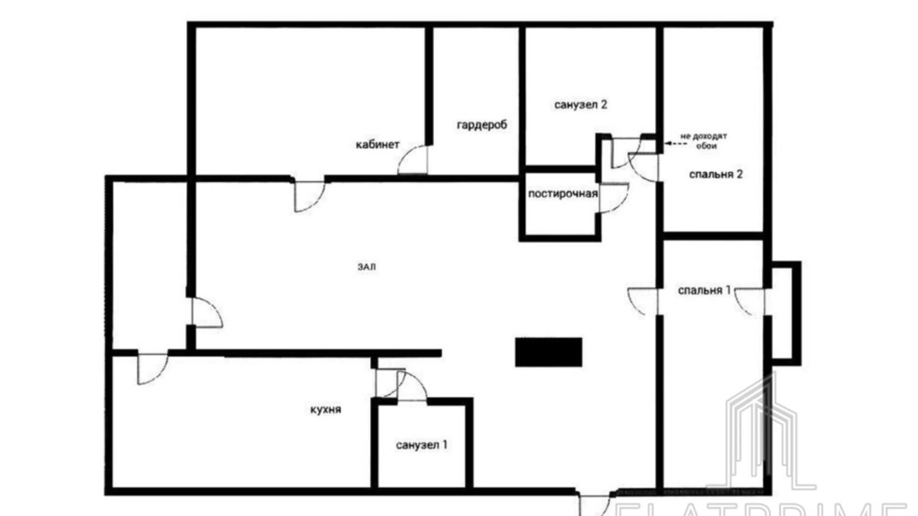 Продается 1-комнатная квартира 155 кв. м в Киеве, ул. Рейтарская, 28 - фото 2