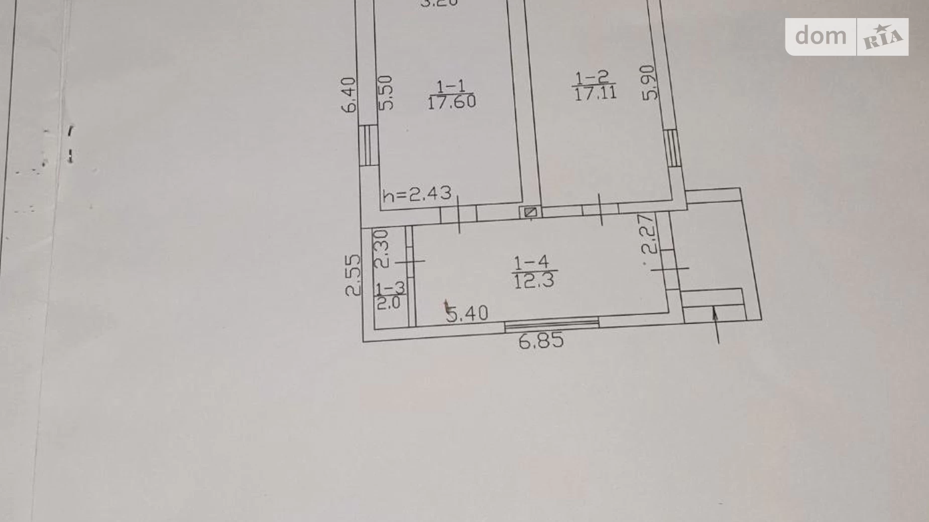 Продается одноэтажный дом 49 кв. м с мансардой, Симиренко Льва