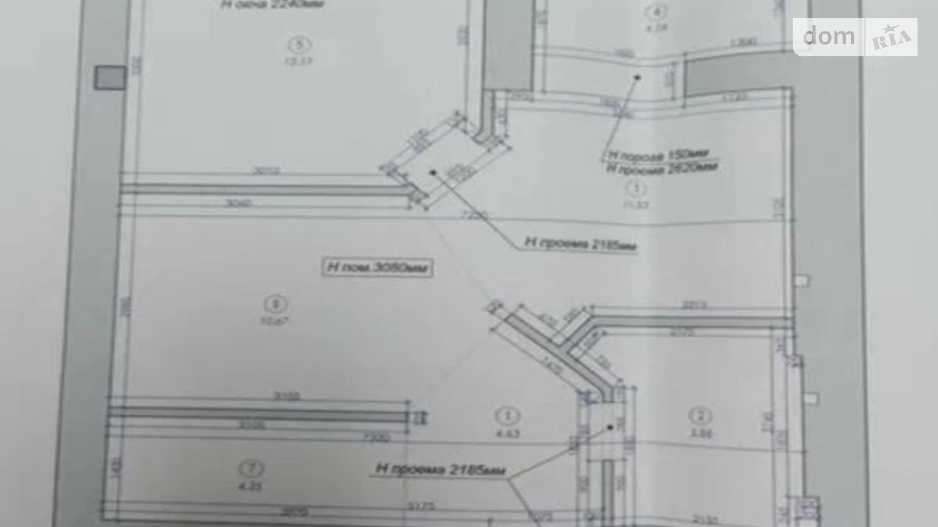 Продається 1-кімнатна квартира 51 кв. м у Одесі, вул. Зоопаркова, 8В