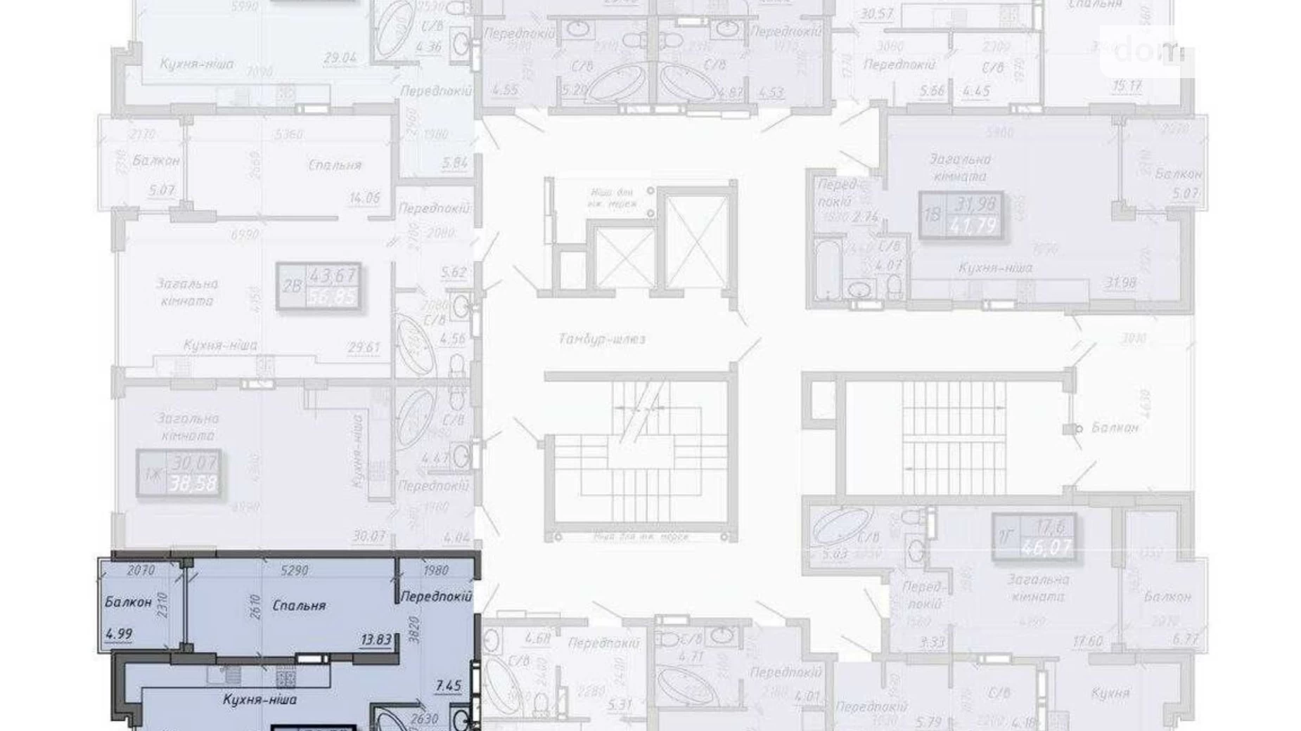 Продается 3-комнатная квартира 67 кв. м в Сумах - фото 2