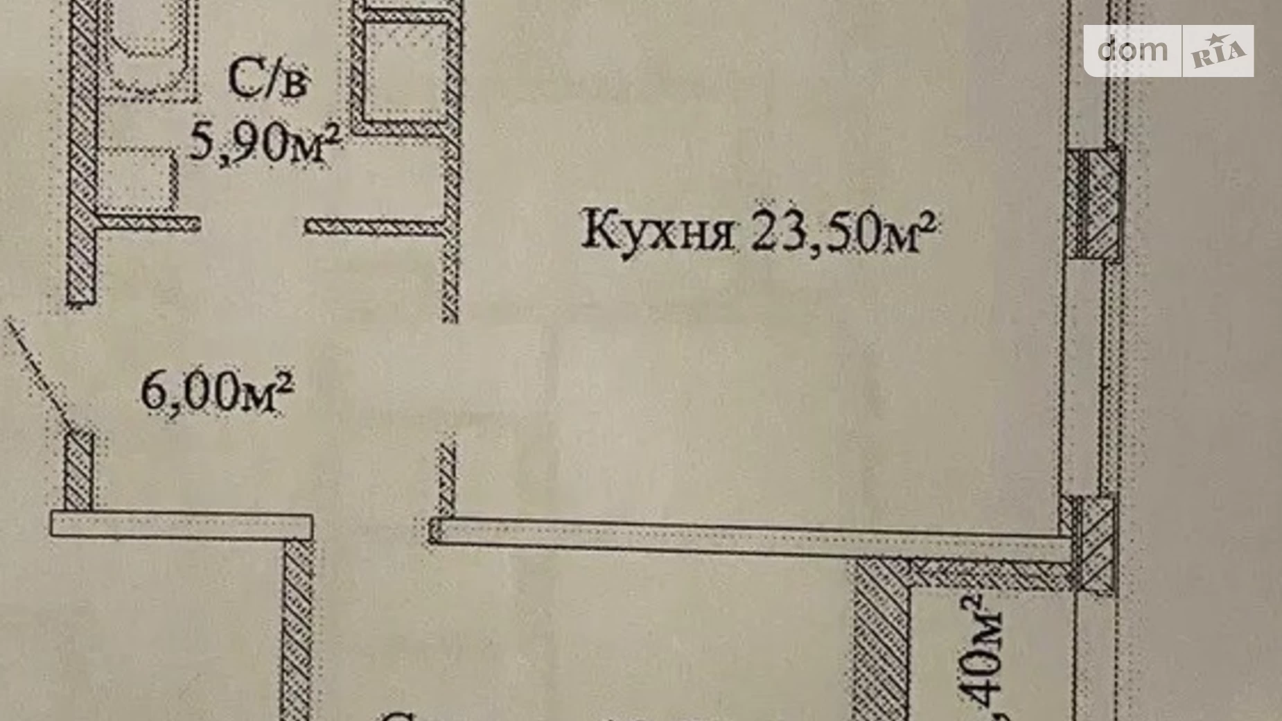 Продається 1-кімнатна квартира 51.7 кв. м у Одесі, вул. Варненська, 27А/2