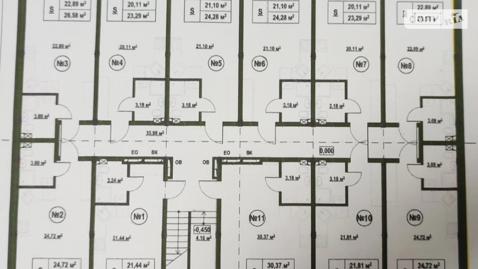 Продается 1-комнатная квартира 26.58 кв. м в Киеве, ул. Луговая (Бортничи)