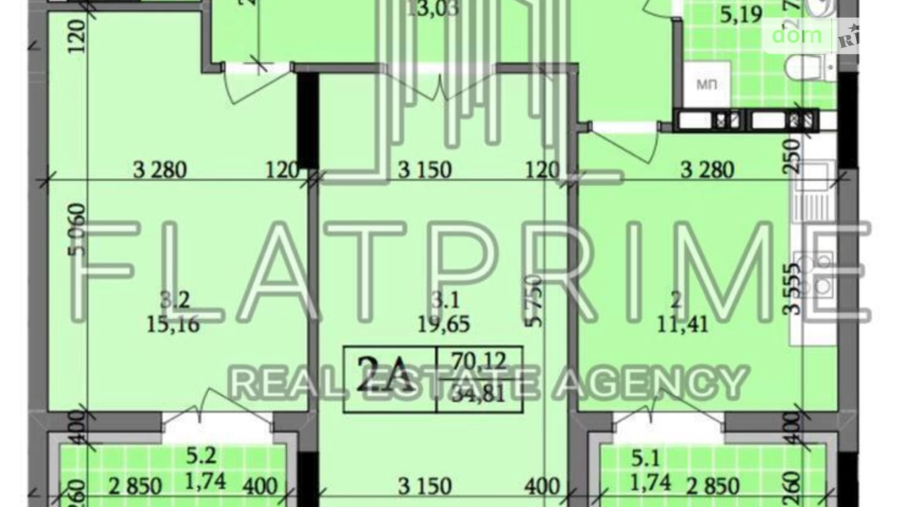 Продается 2-комнатная квартира 70 кв. м в Киеве, ул. Дегтярная, 20