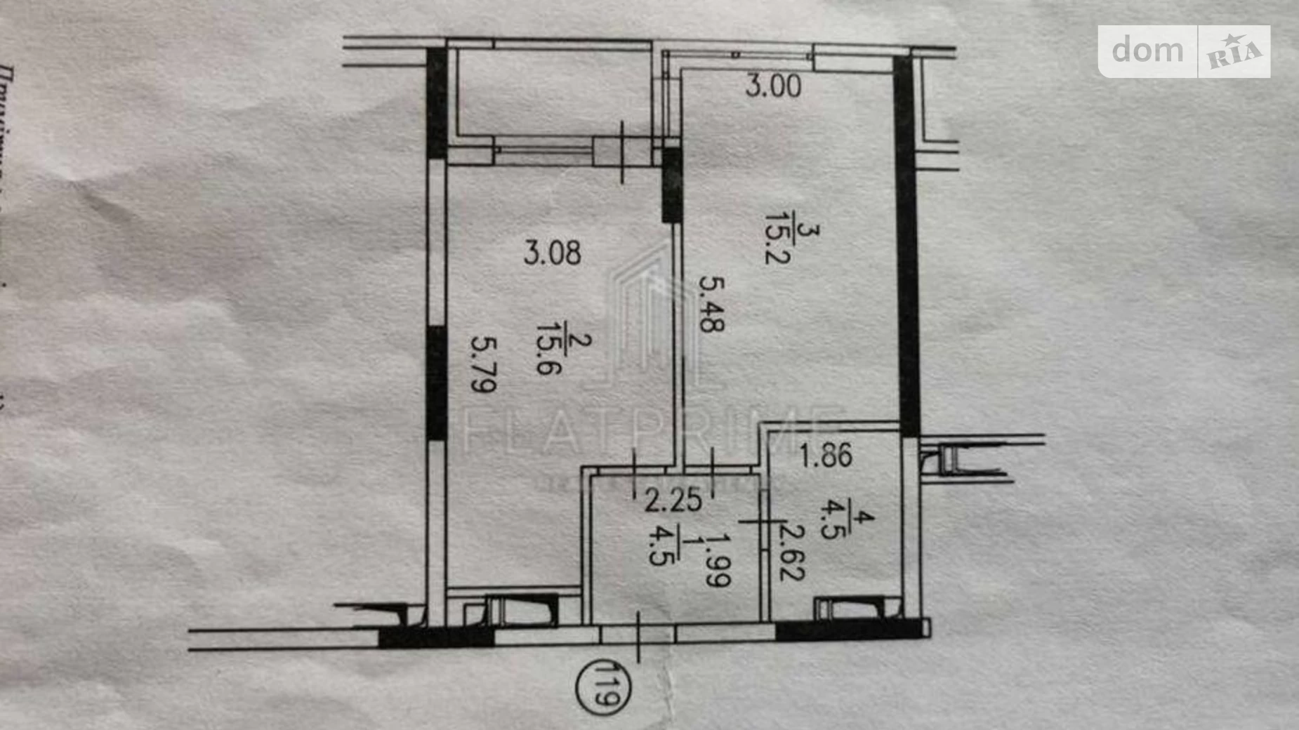 Продается 1-комнатная квартира 43 кв. м в Киеве, просп. Европейского Союза(Правды), 41Є