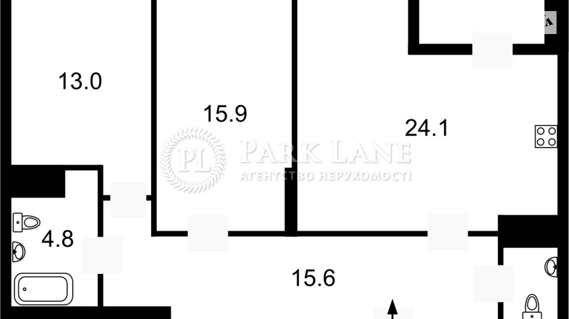 Продається 3-кімнатна квартира 78.3 кв. м у Києві, вул. Петра Калнишевського(Михайла Майорова), 6 - фото 2