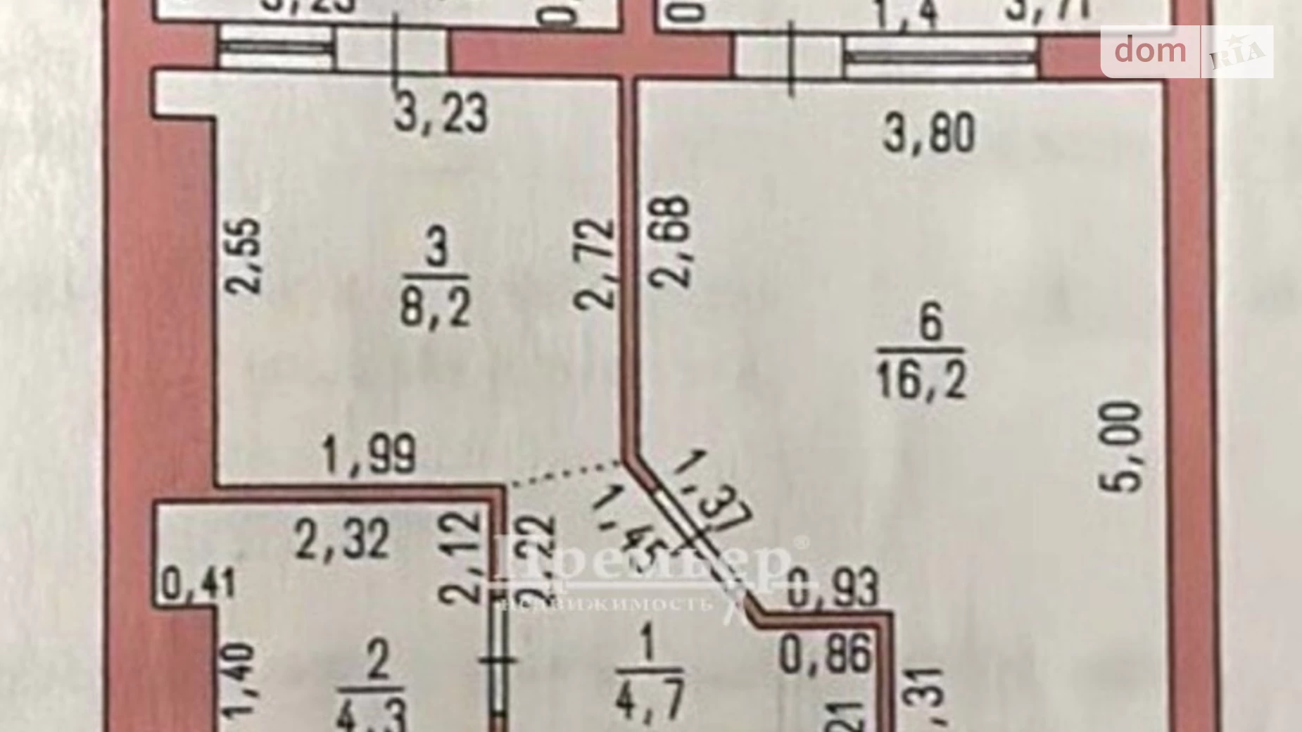 Продається 1-кімнатна квартира 36.4 кв. м у Одесі, мас. Радужний - фото 4