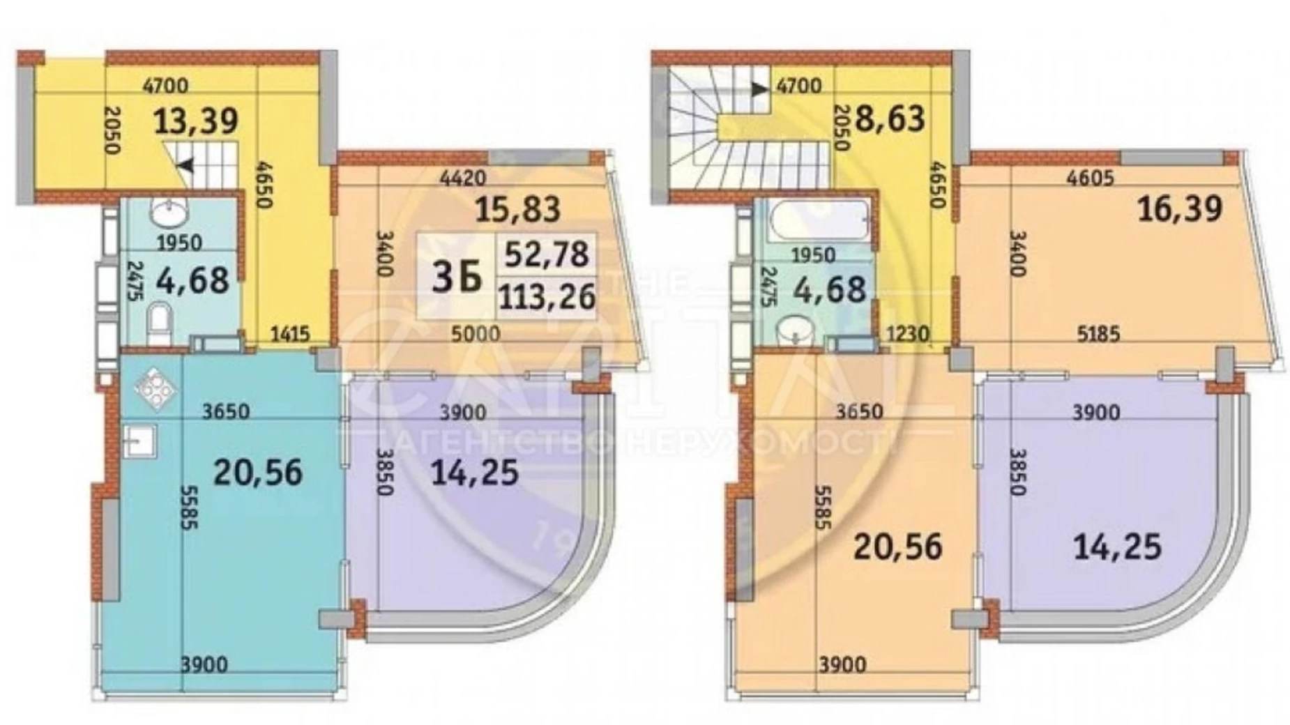 Продается 3-комнатная квартира 113.2 кв. м в Киеве, ул. Жулянская, 2