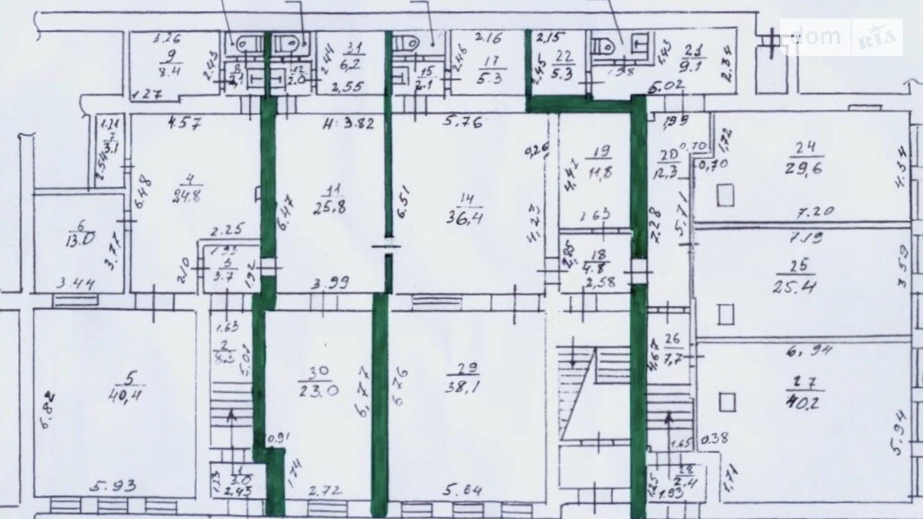 Здається в оренду офіс 107 кв. м в бізнес-центрі, цена: 42000 грн - фото 2