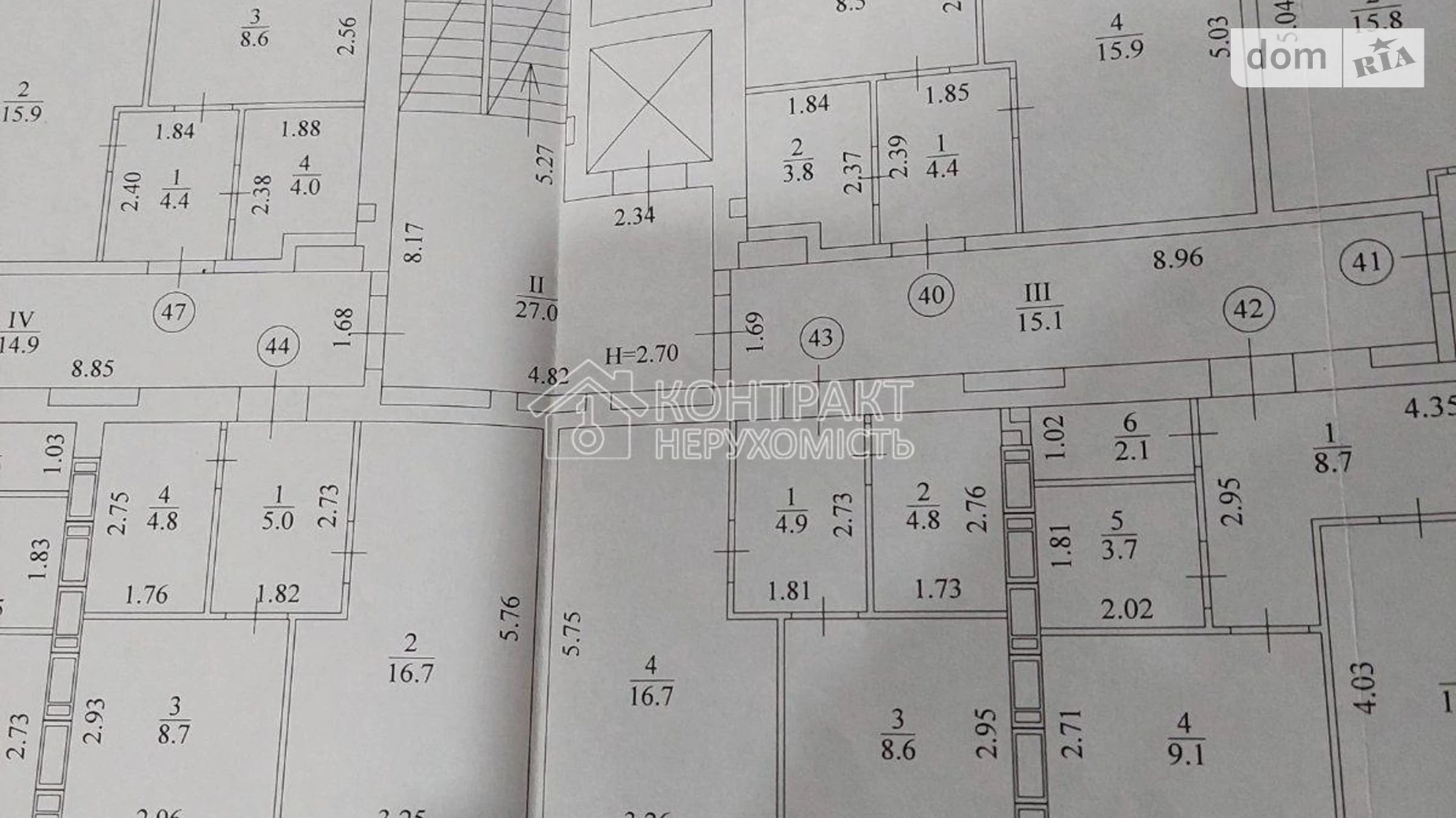 Продается 1-комнатная квартира 37 кв. м в Харькове, ул. Академика Барабашова