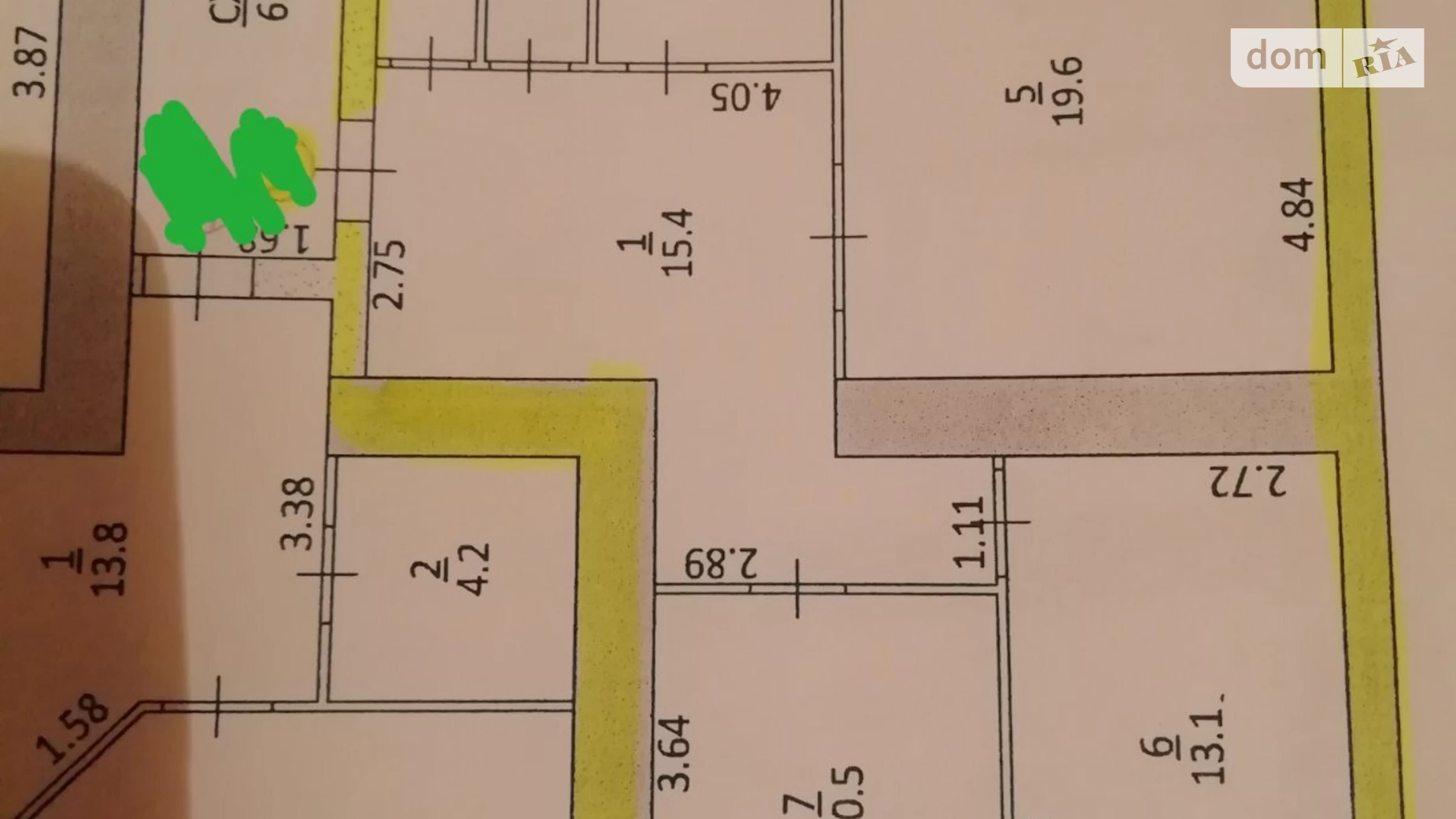 2-кімнатна квартира 80 кв. м у Тернополі, вул. Тролейбусна