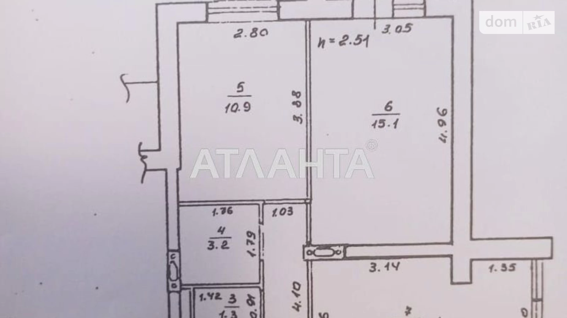 Продается 2-комнатная квартира 61 кв. м в Одессе, ул. Пишоновская, 22/1 - фото 2