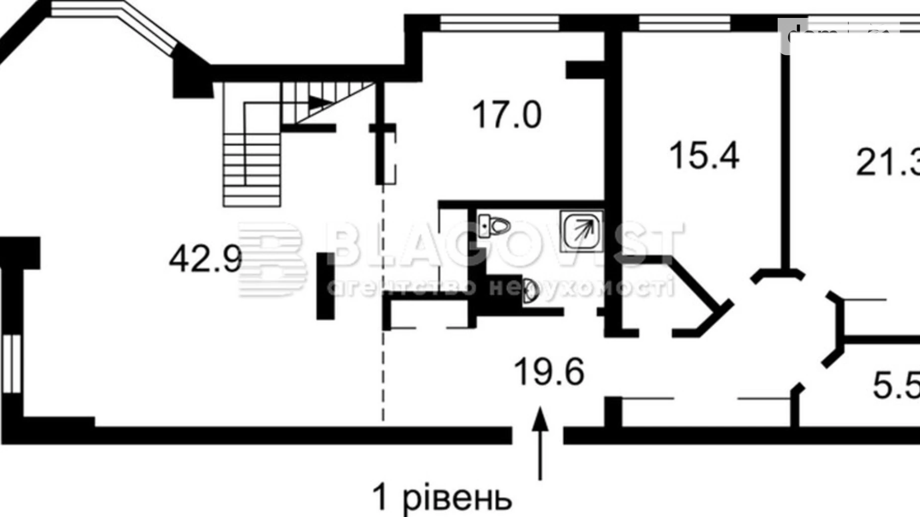 Продается 5-комнатная квартира 301.5 кв. м в Киеве, просп. Оболонский, 22В - фото 2