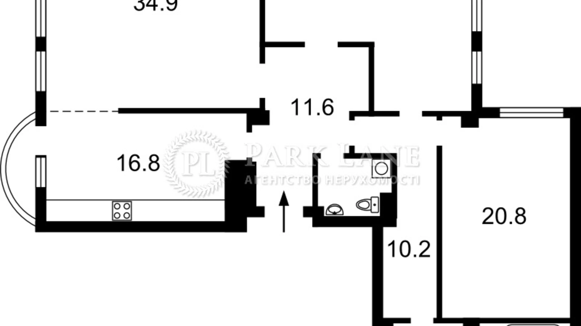 Продается 3-комнатная квартира 136 кв. м в Киеве, ул. Александра Конисского(Тургеневская), 46/11