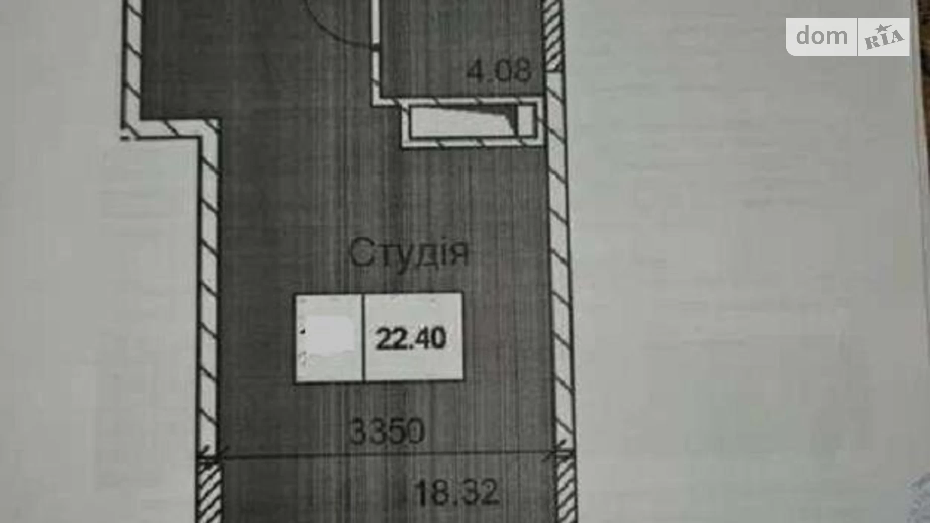 Продається 1-кімнатна квартира 23 кв. м у Одесі, вул. Академіка Сахарова, 55