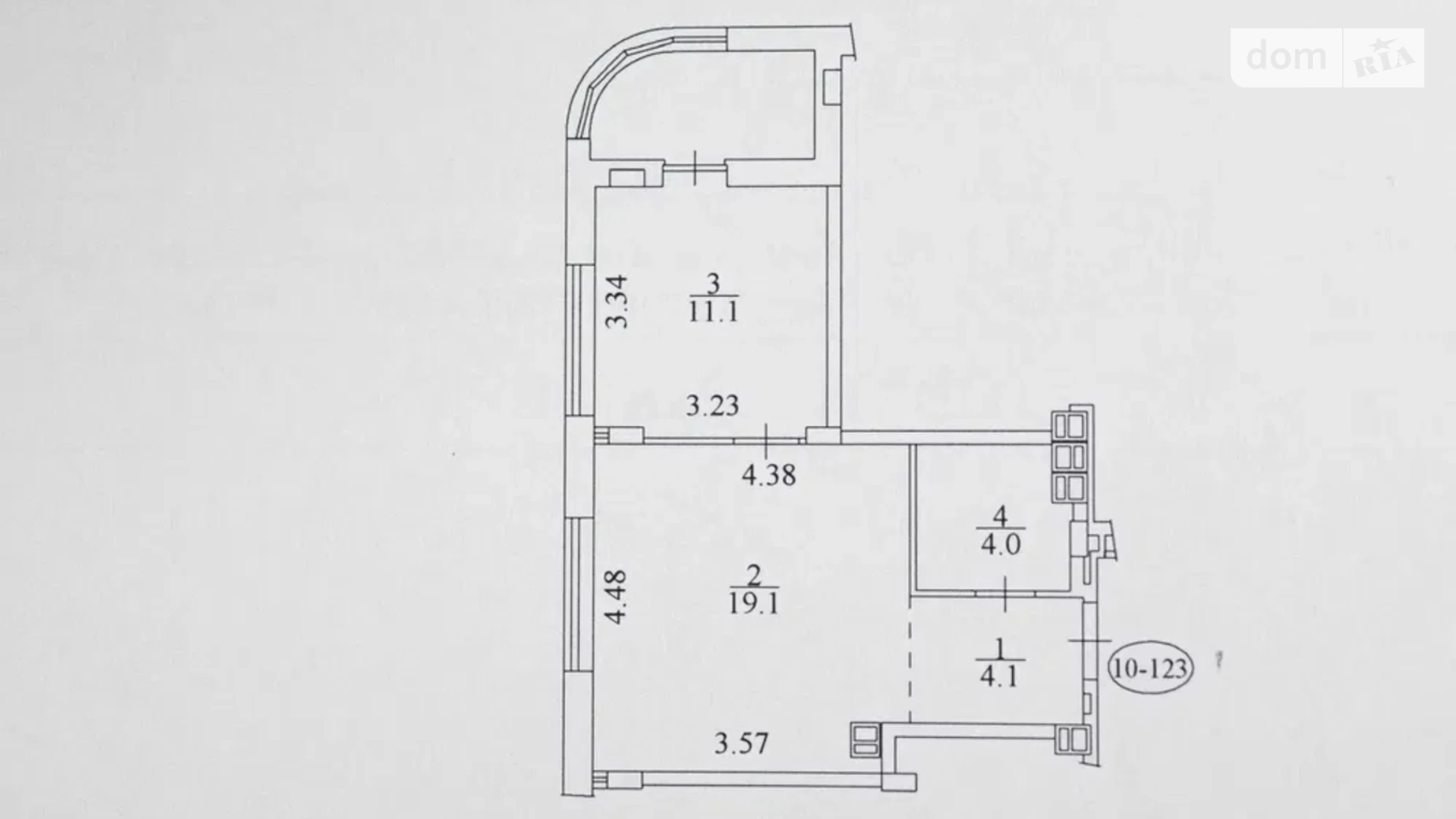 Продается 1-комнатная квартира 42.7 кв. м в Киеве, ул. Братьев Шеметов, 9