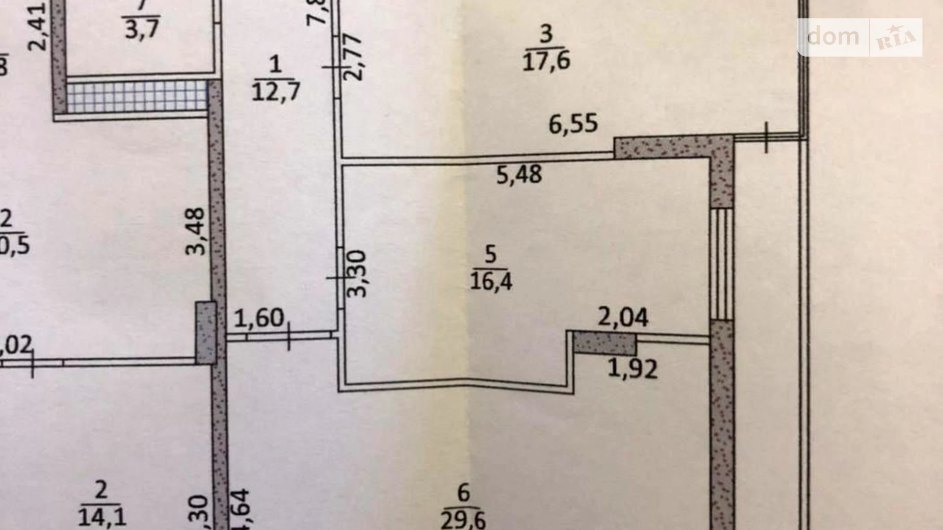 3-комнатная квартира 103 кв. м в Тернополе, ул. Мира