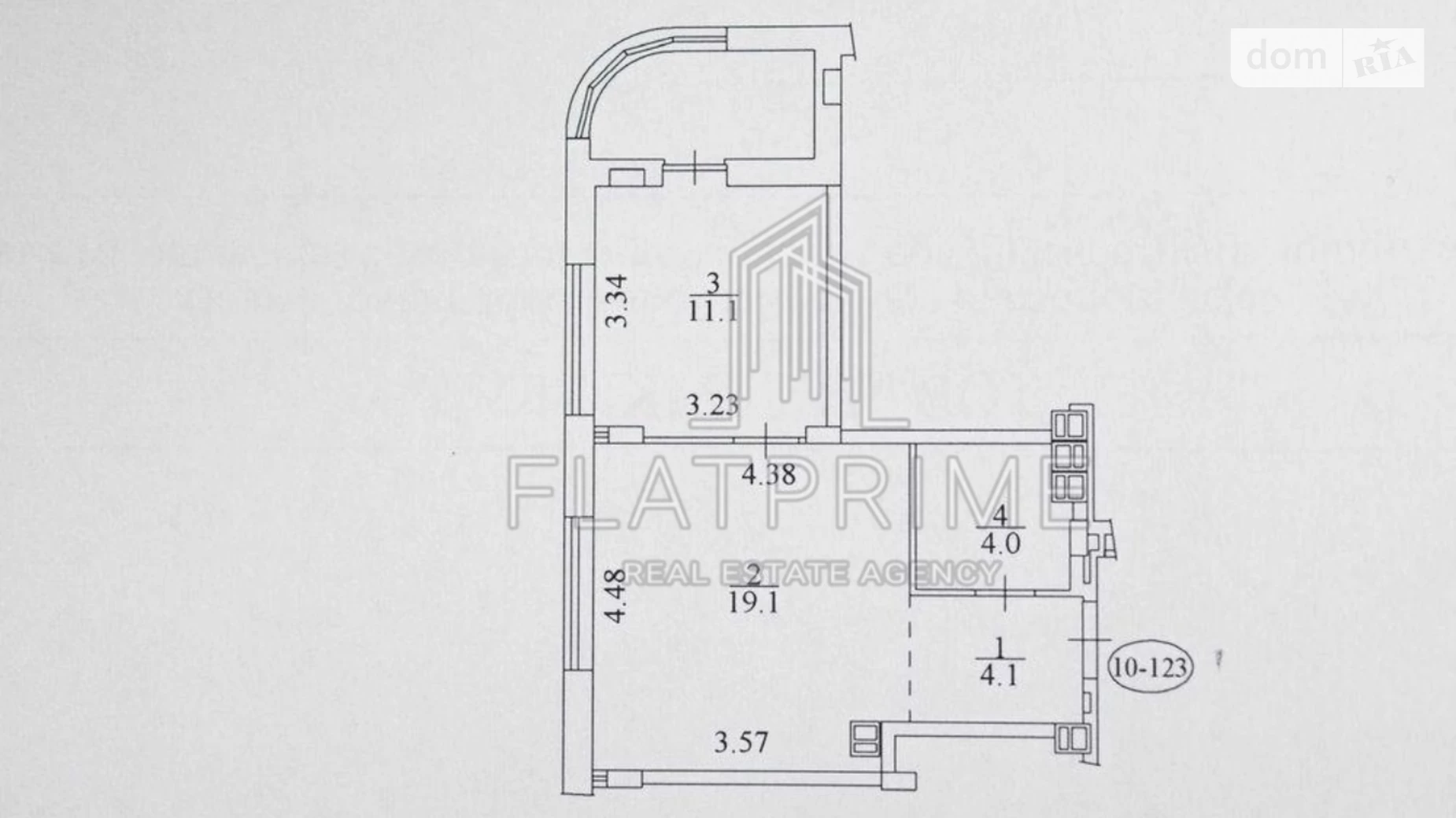 Продается 1-комнатная квартира 43 кв. м в Киеве, ул. Братьев Шеметов, 9