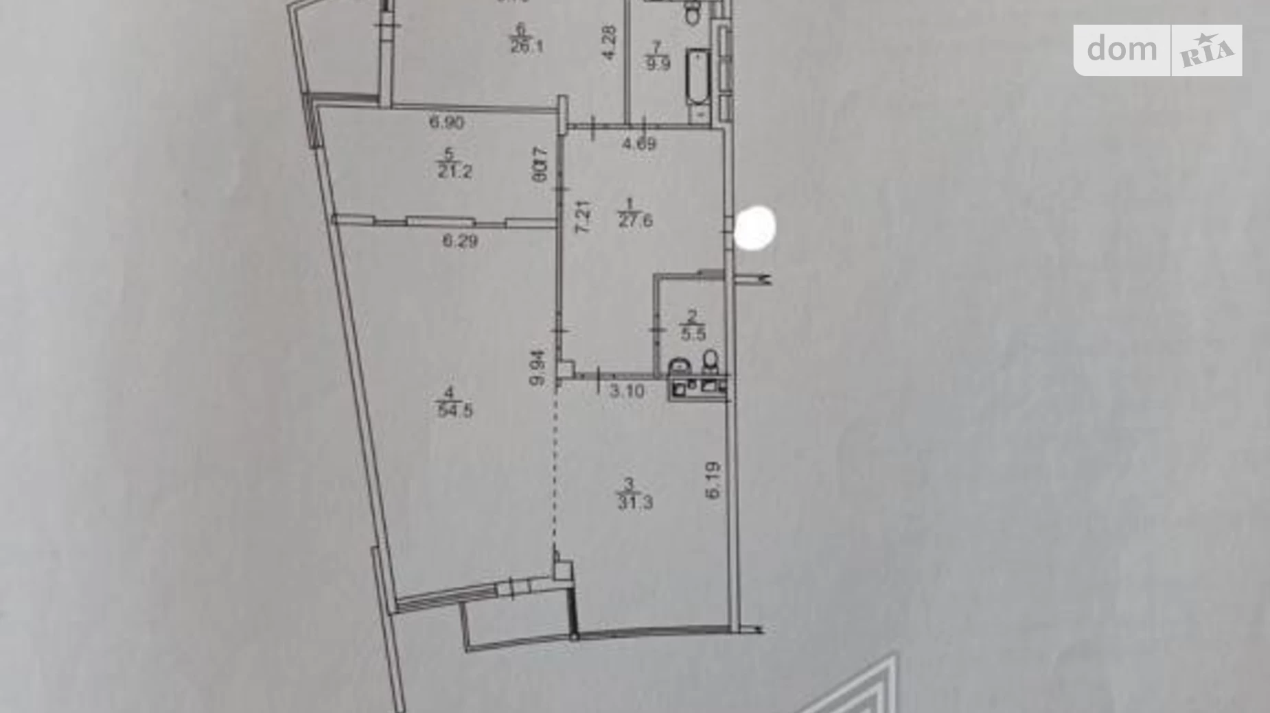 Продается 3-комнатная квартира 180 кв. м в Киеве, ул. Ломоносова, 73-79