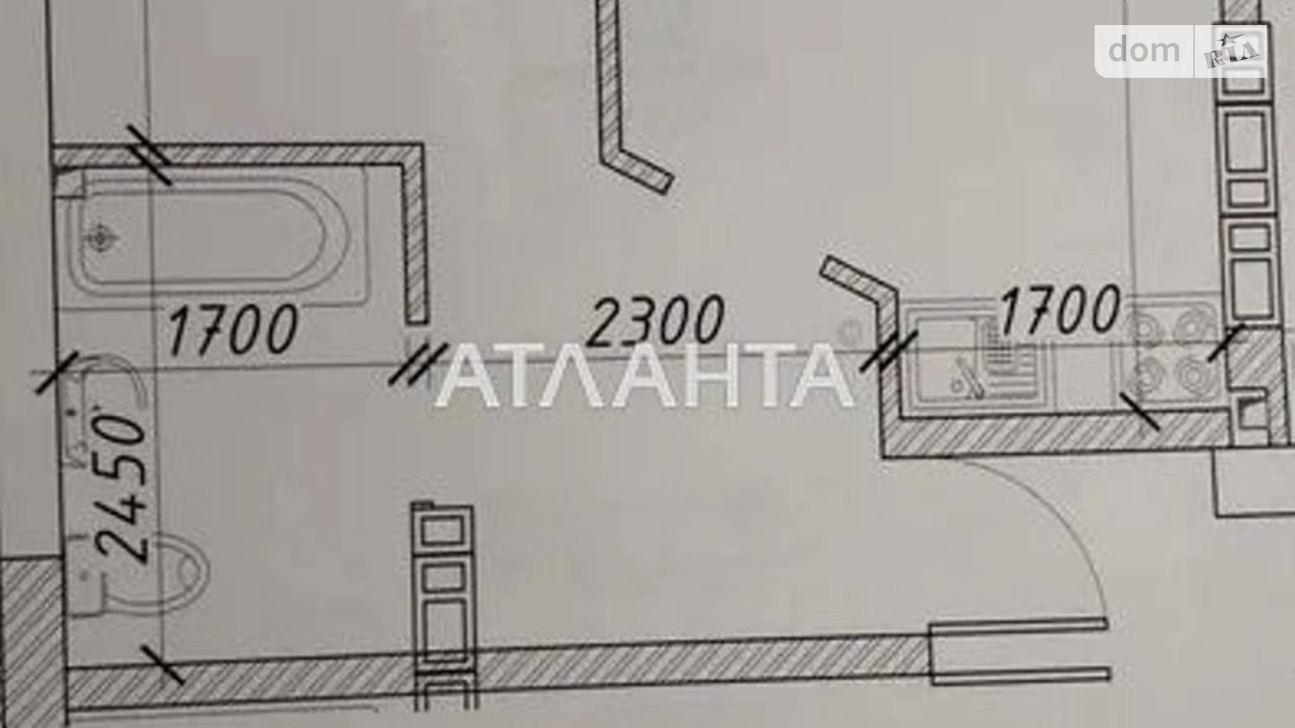 Продается 1-комнатная квартира 36 кв. м в Одессе, ул. Инглези - фото 4