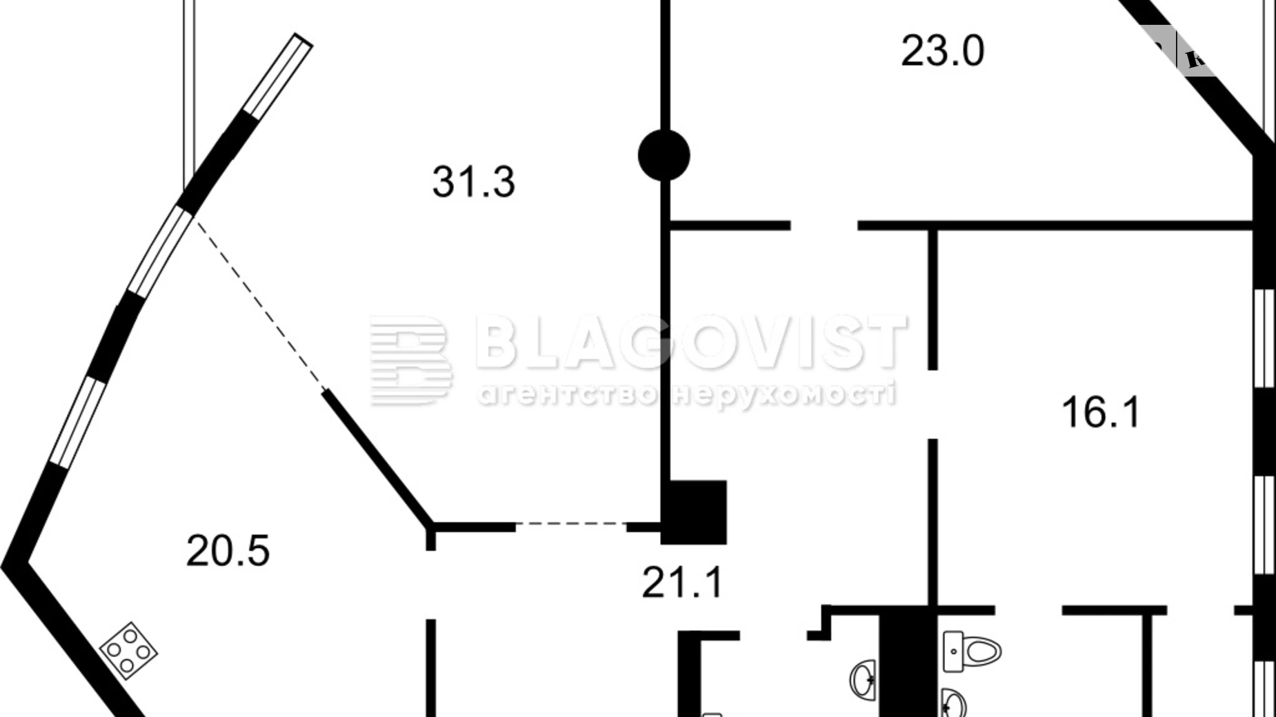 Продается 3-комнатная квартира 127.5 кв. м в Киеве, ул. Гетмана Павла Скоропадского(Льва Толстого), 39 - фото 3